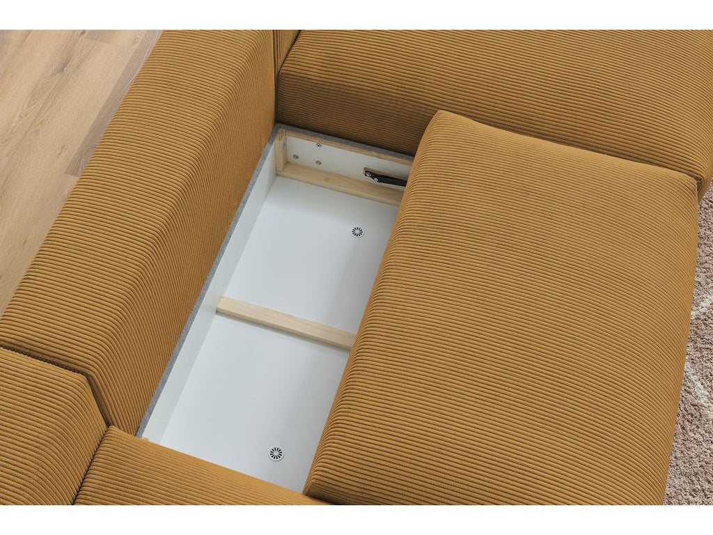 Voltaire - Panoramic Convertible Sofa with Storage - Panoramic