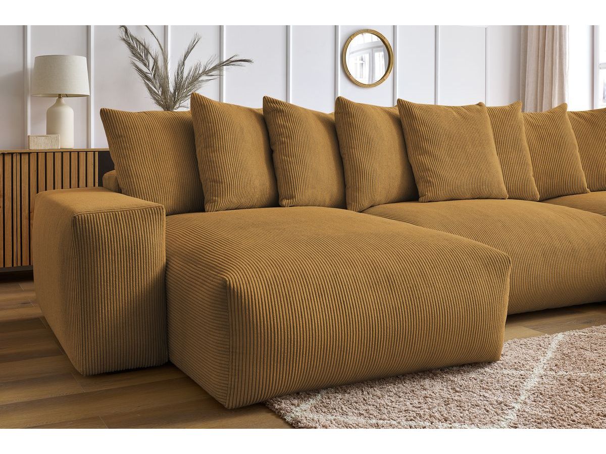 Voltaire - Panoramic Convertible Sofa with Storage - Panoramic