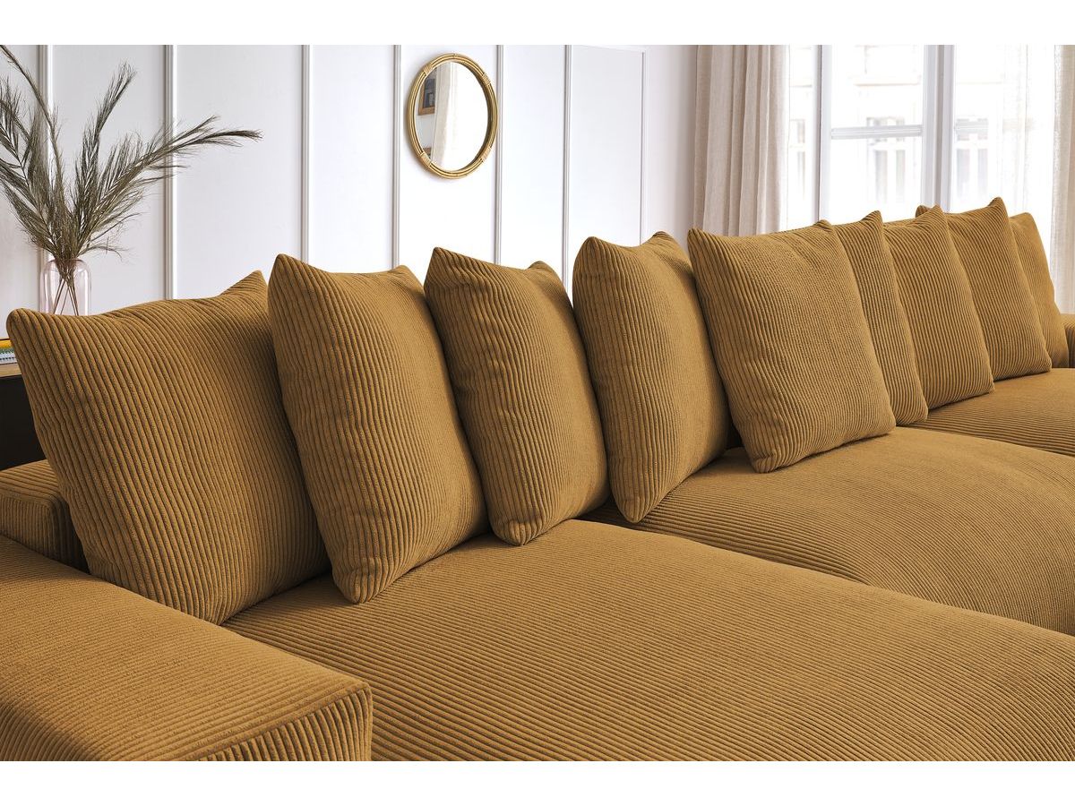 Voltaire - Panoramic Convertible Sofa with Storage - Panoramic