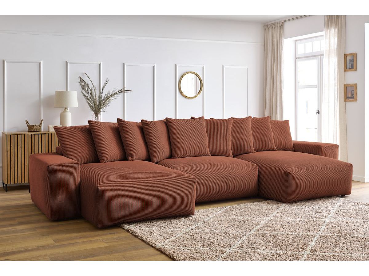 Voltaire - Panoramic Convertible Sofa with Storage - Panoramic