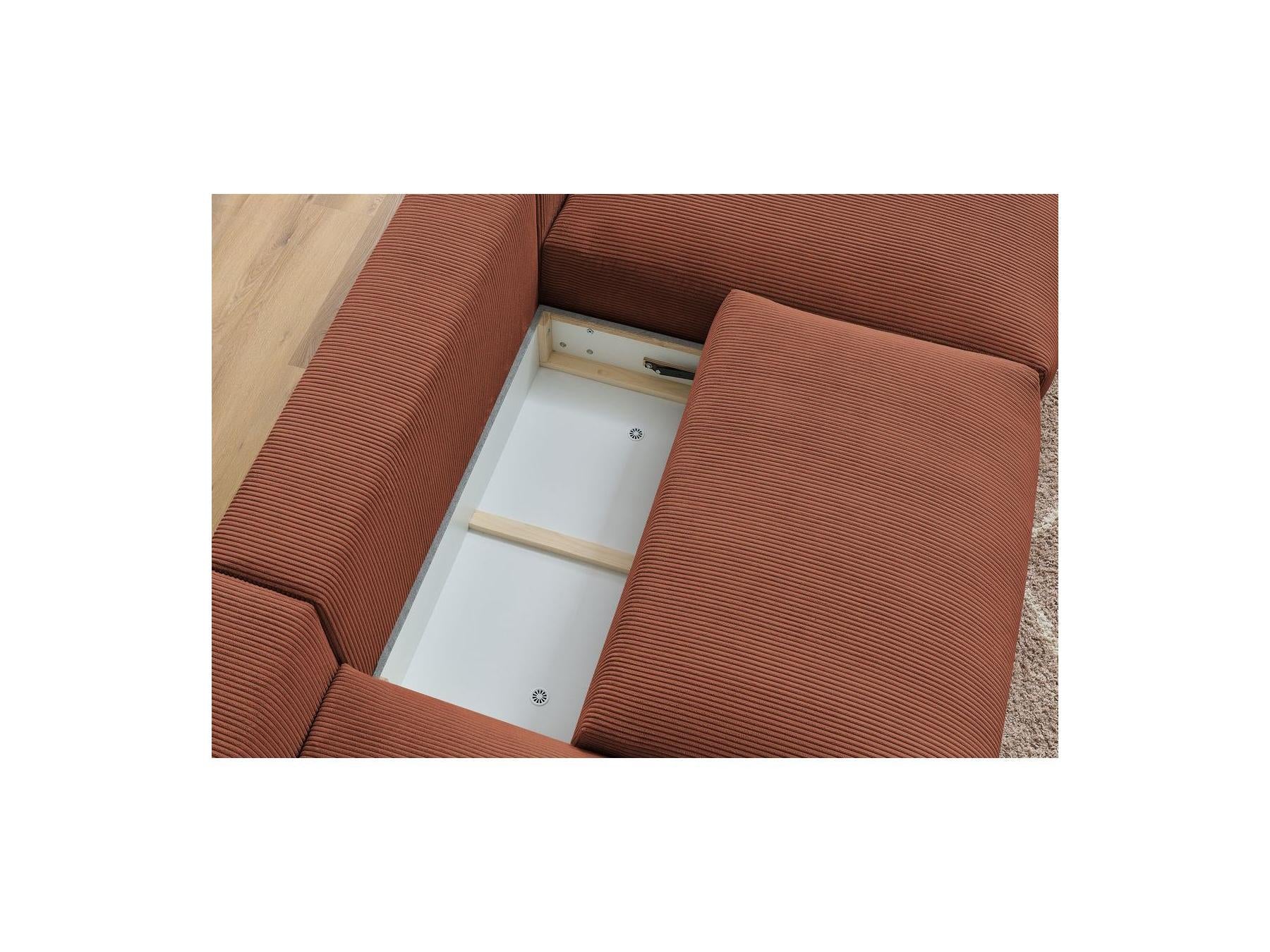 Voltaire - Panoramic Convertible Sofa with Storage - Panoramic