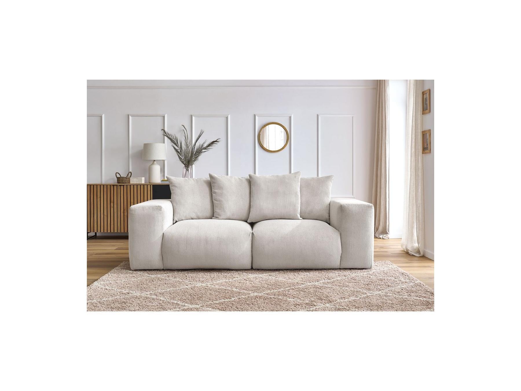 Voltaire - Fixed Modular Straight Sofa