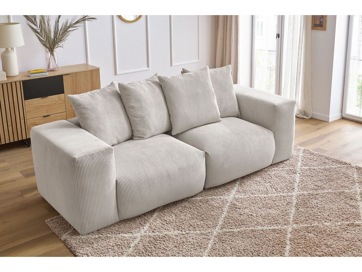 Voltaire - Fixed Modular Straight Sofa