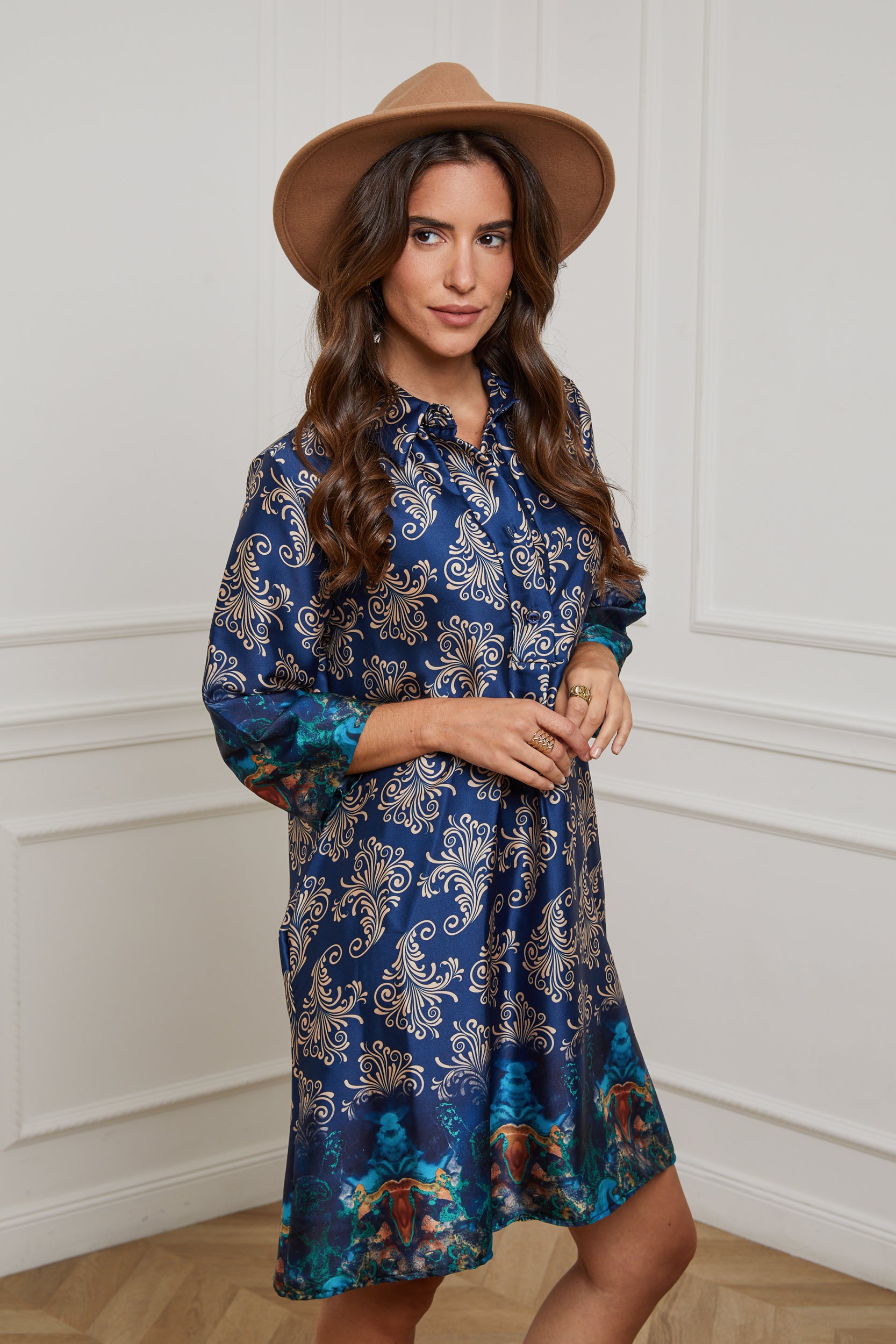 Vestido - Azul marino