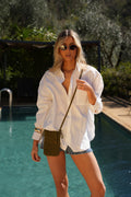 Julia Braided Bag - Khaki