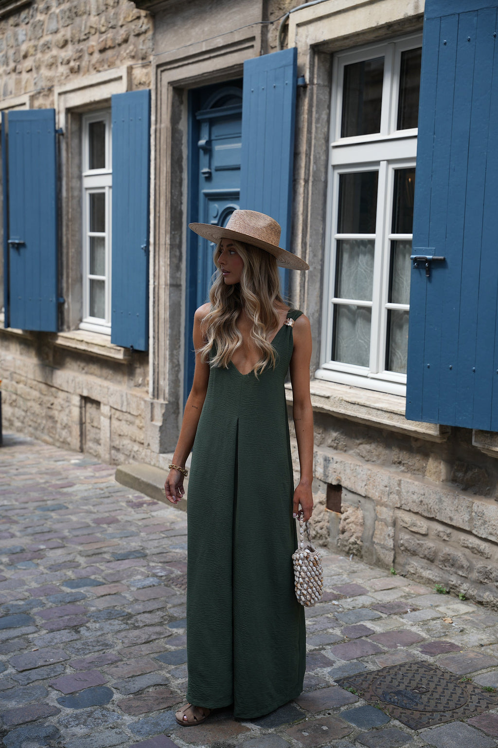 Combinaison Pantalon Karen - Kaki