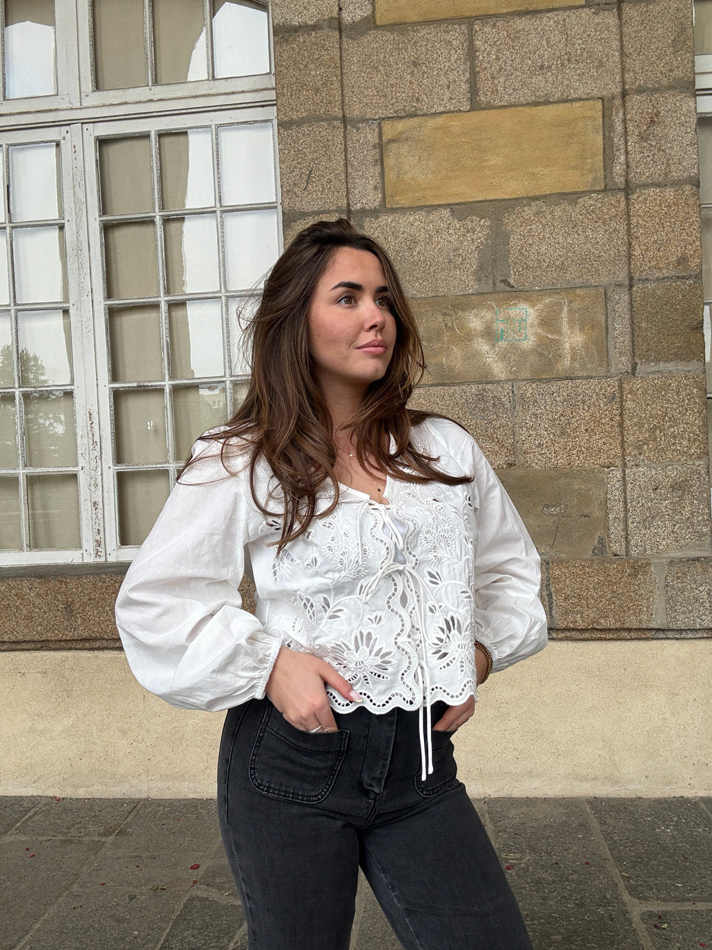 Juliette Embroidered Blouse