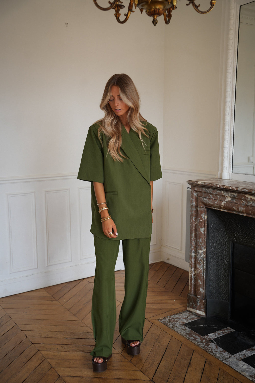 Pantalon Droit - Rob Vert