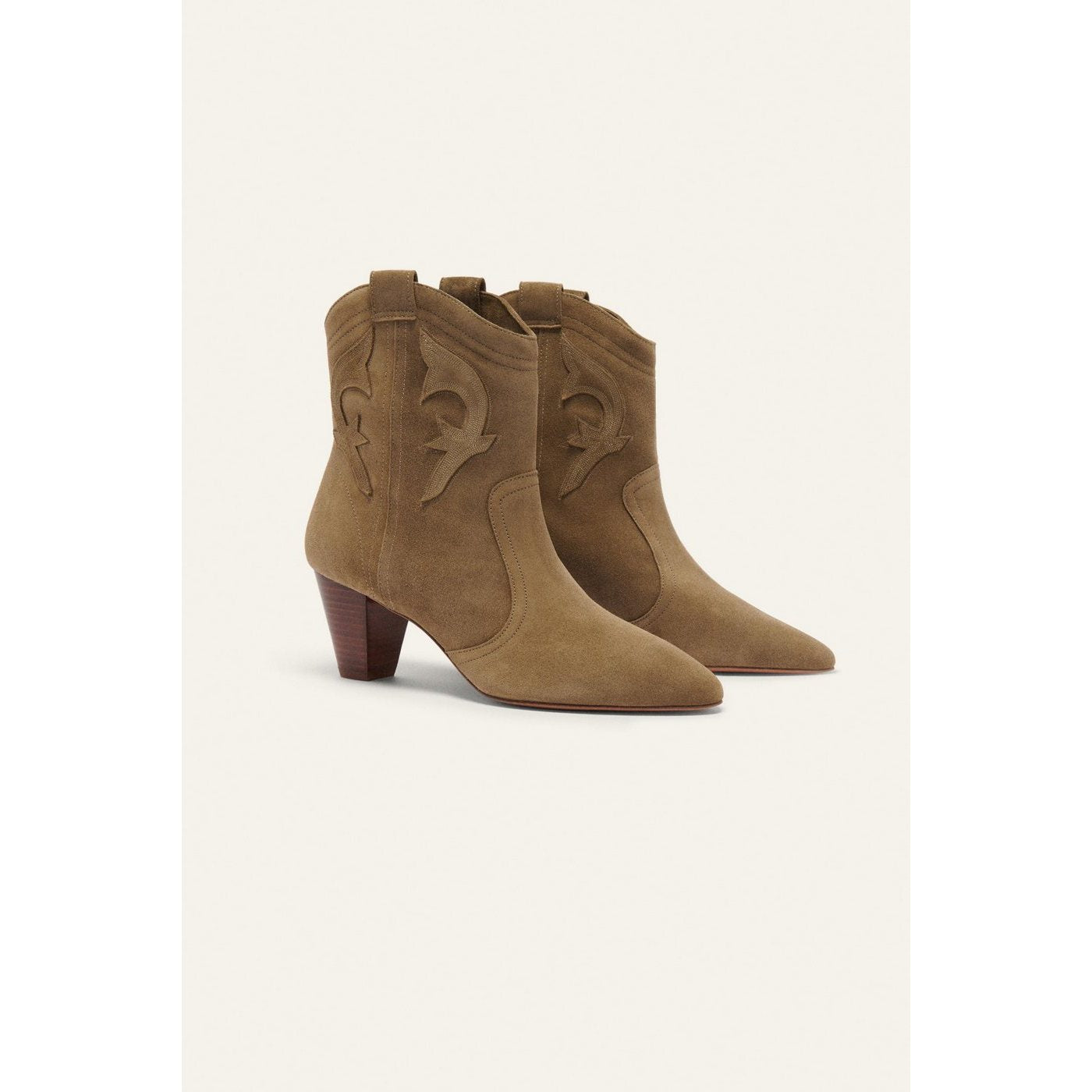 Bottines Casey - Kaki - Femme