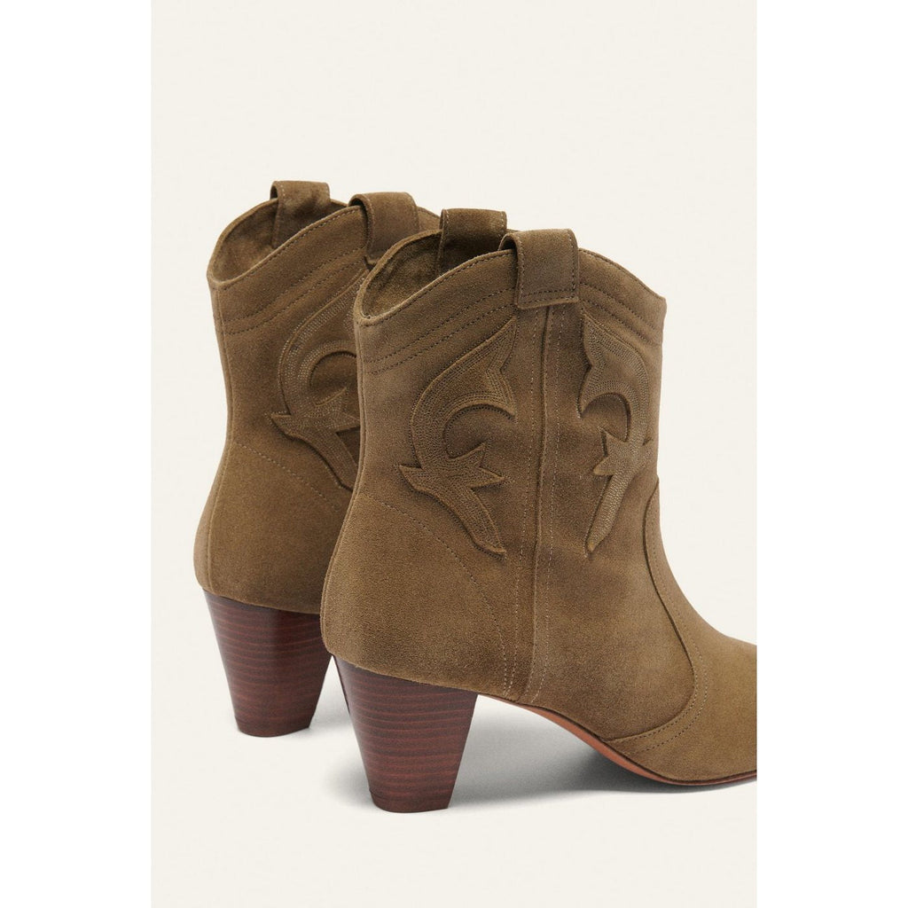 Bottines Casey - Kaki - Femme