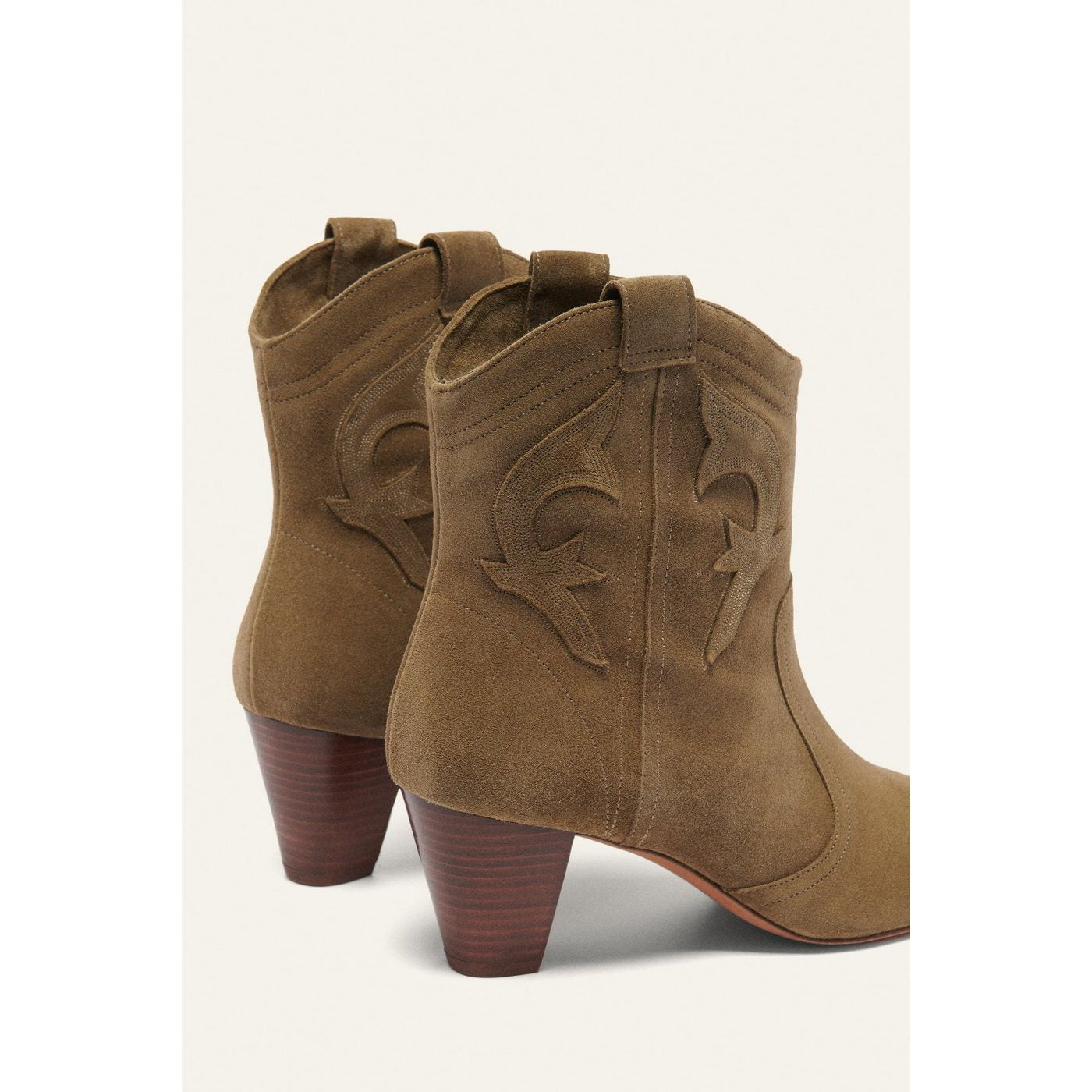 Bottines Casey - Kaki - Femme