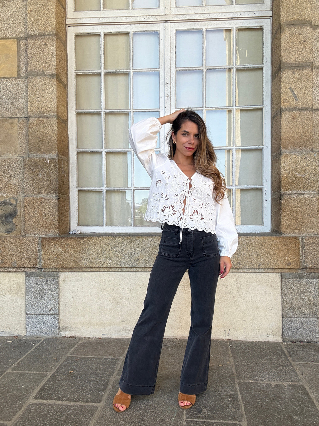 Juliette Embroidered Blouse