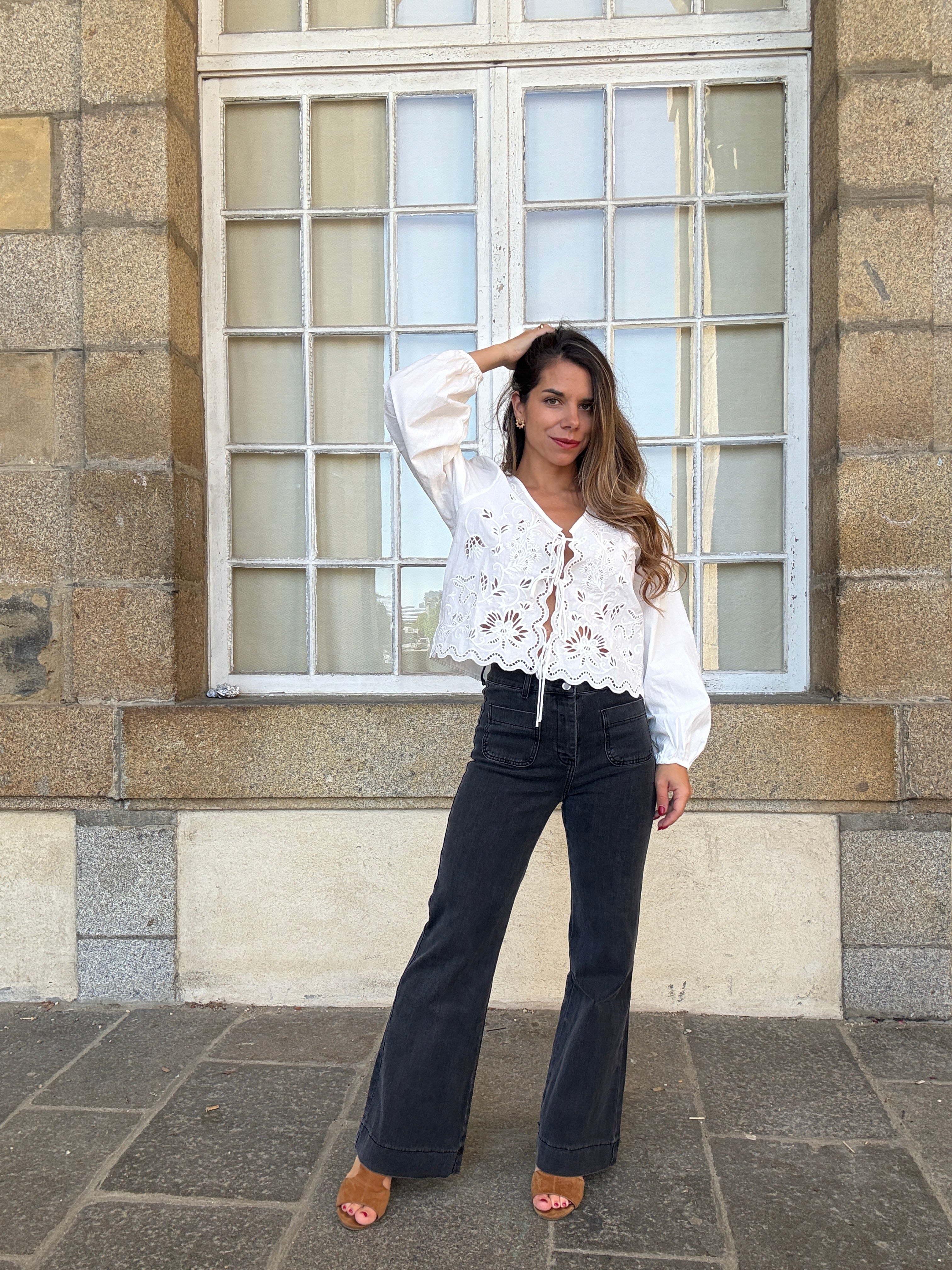 Juliette Embroidered Blouse