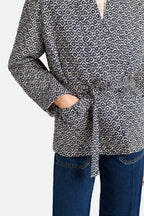 Vanessa Bruno - Belted Jacket - Ecru/Navy