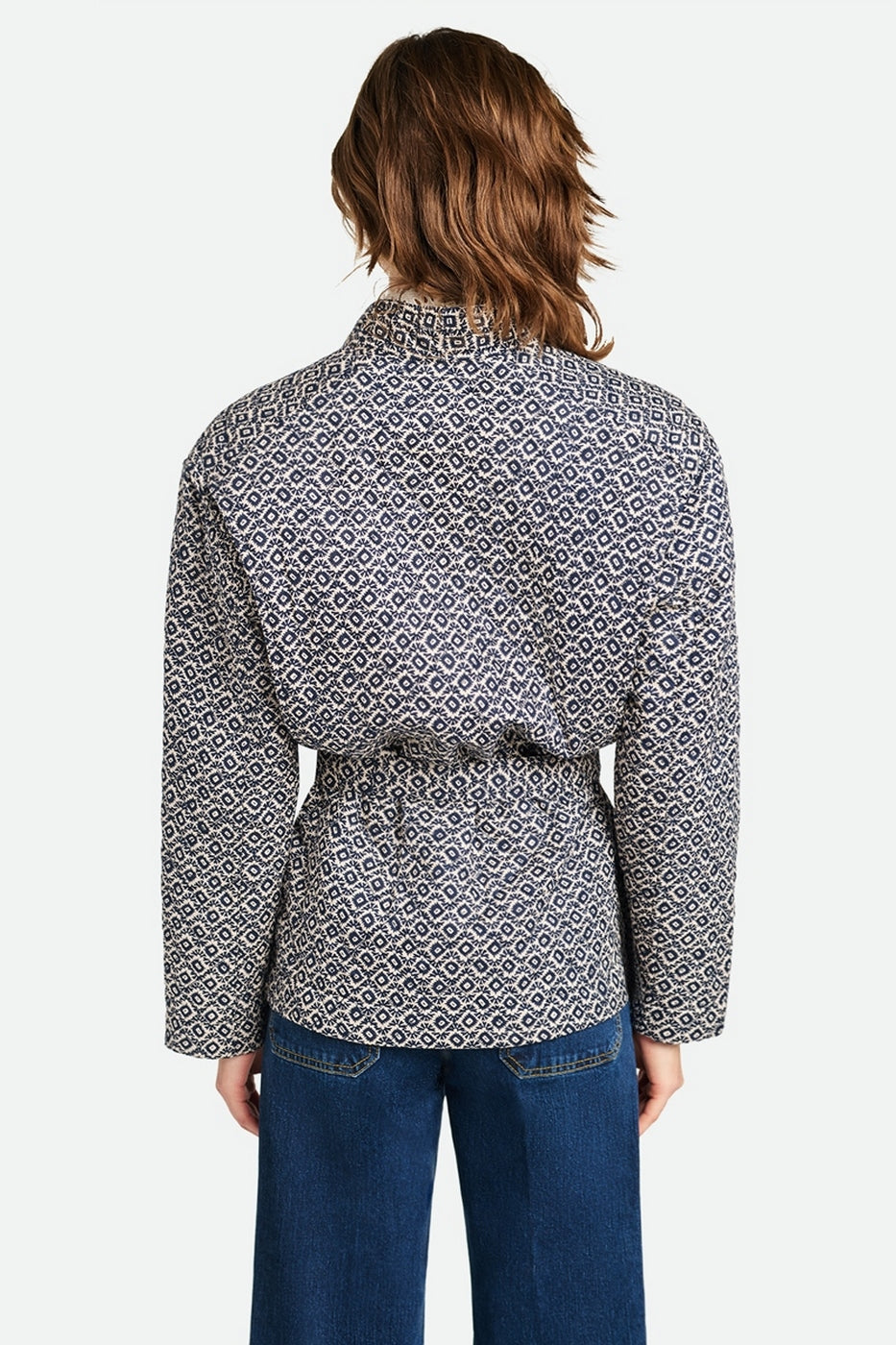 Vanessa Bruno - Belted Jacket - Ecru/Navy