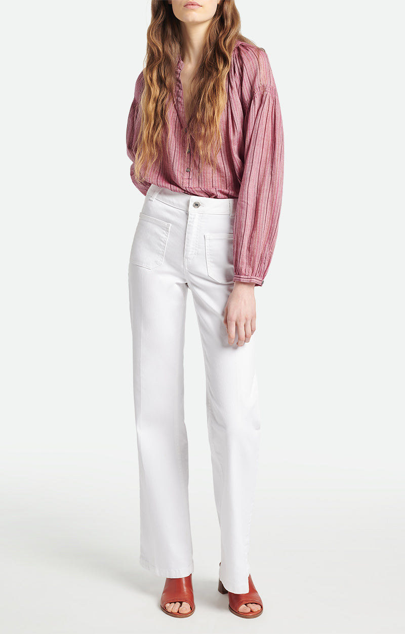 Vanessa Bruno - Vaquero Flare Dompay - White