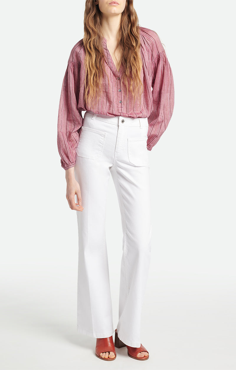 Vanessa Bruno - Vaquero Flare Dompay - White