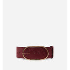 Iris 63Mm Belt - Wine Red