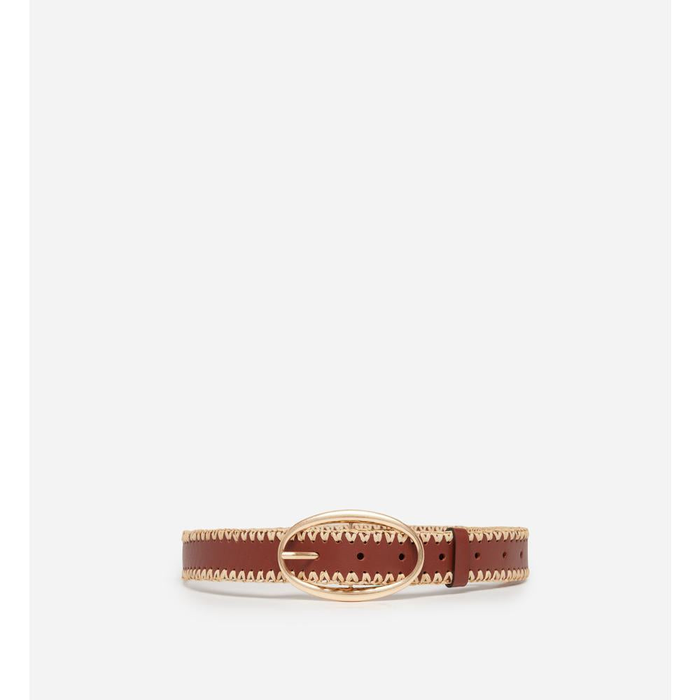Iris 35Mm Belt - Cognac