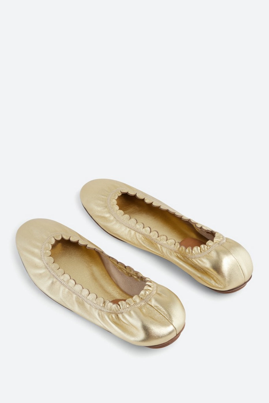 Vanessa Bruno - Flat Ballerinas - Gold