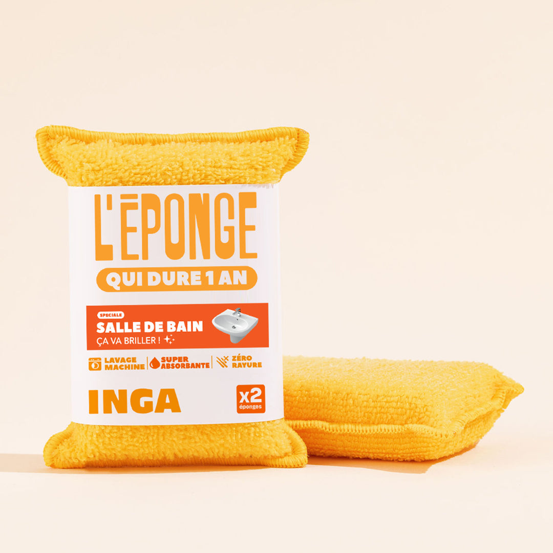 Bathroom Sponge Duo