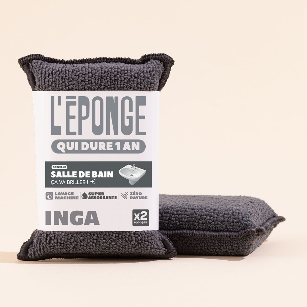 Bathroom Sponge Duo