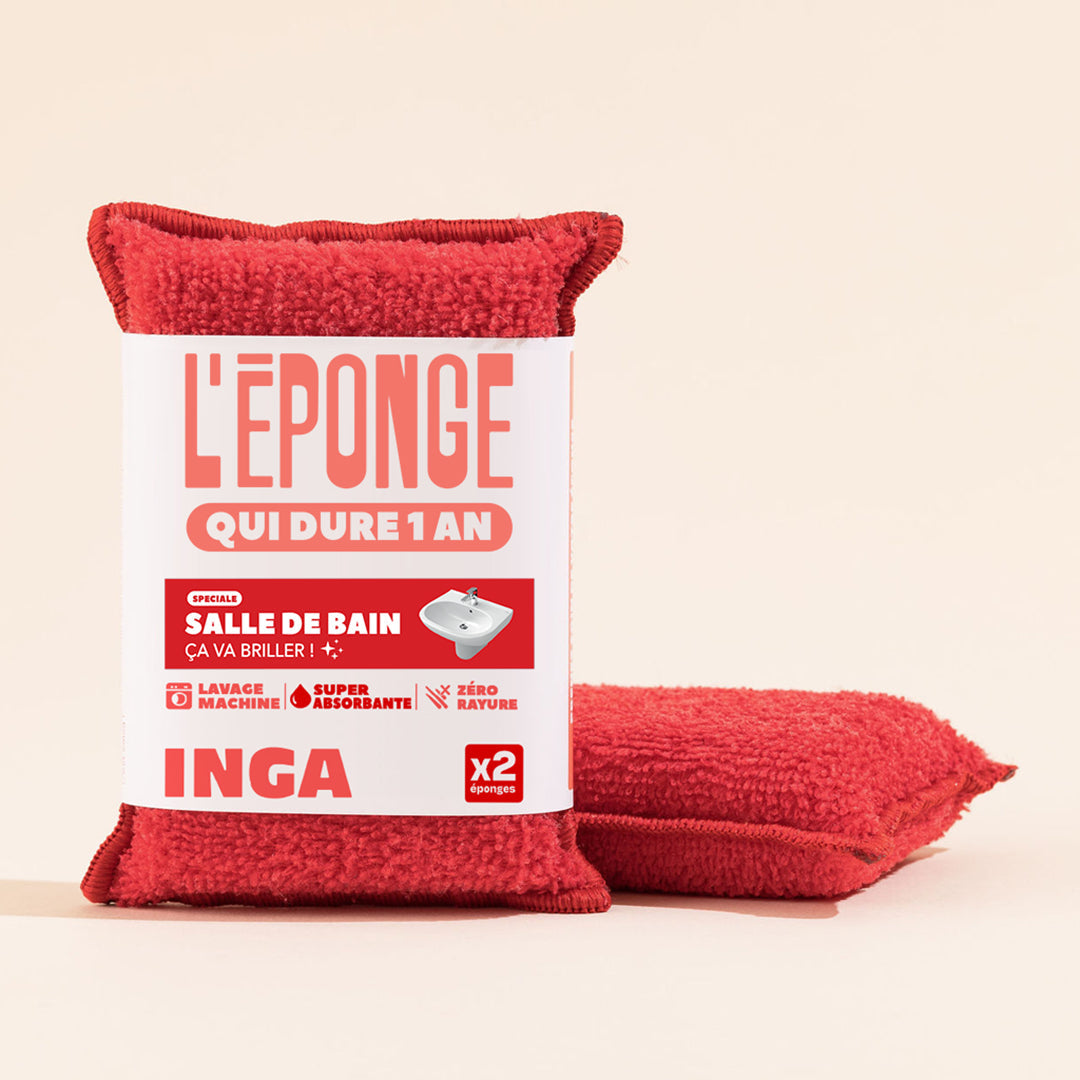 Bathroom Sponge Duo