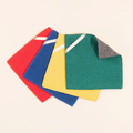 Éponges Plates - 4 Couleurs