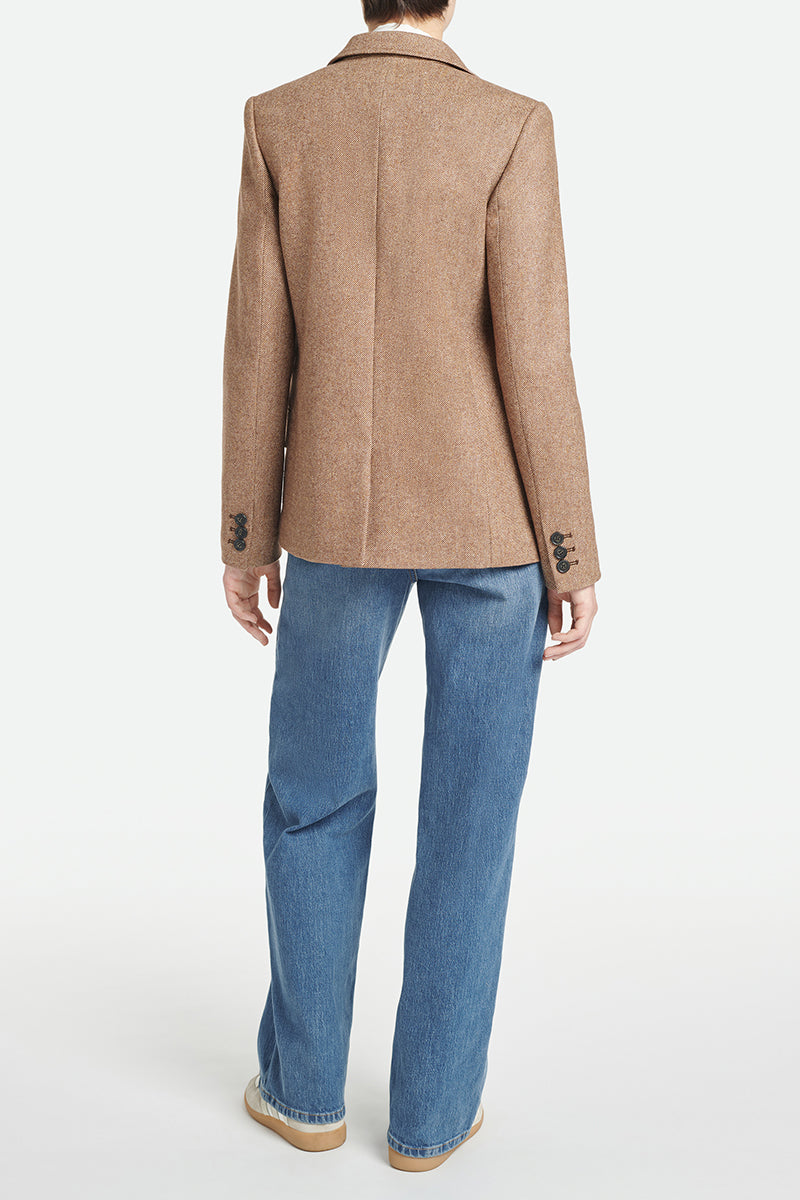 Tailored Jacket - Brown