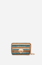 Vanessa Bruno - Small Moon Wool Bag - Multicolour/Turquoise