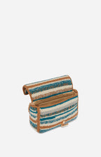 Vanessa Bruno - Small Moon Wool Bag - Multicolour/Turquoise