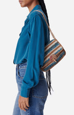 Vanessa Bruno - Small Moon Wool Bag - Multicolour/Turquoise