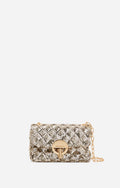 Vanessa Bruno - Bolso Nano Moon con Lentejuelas - Dorado Pálido