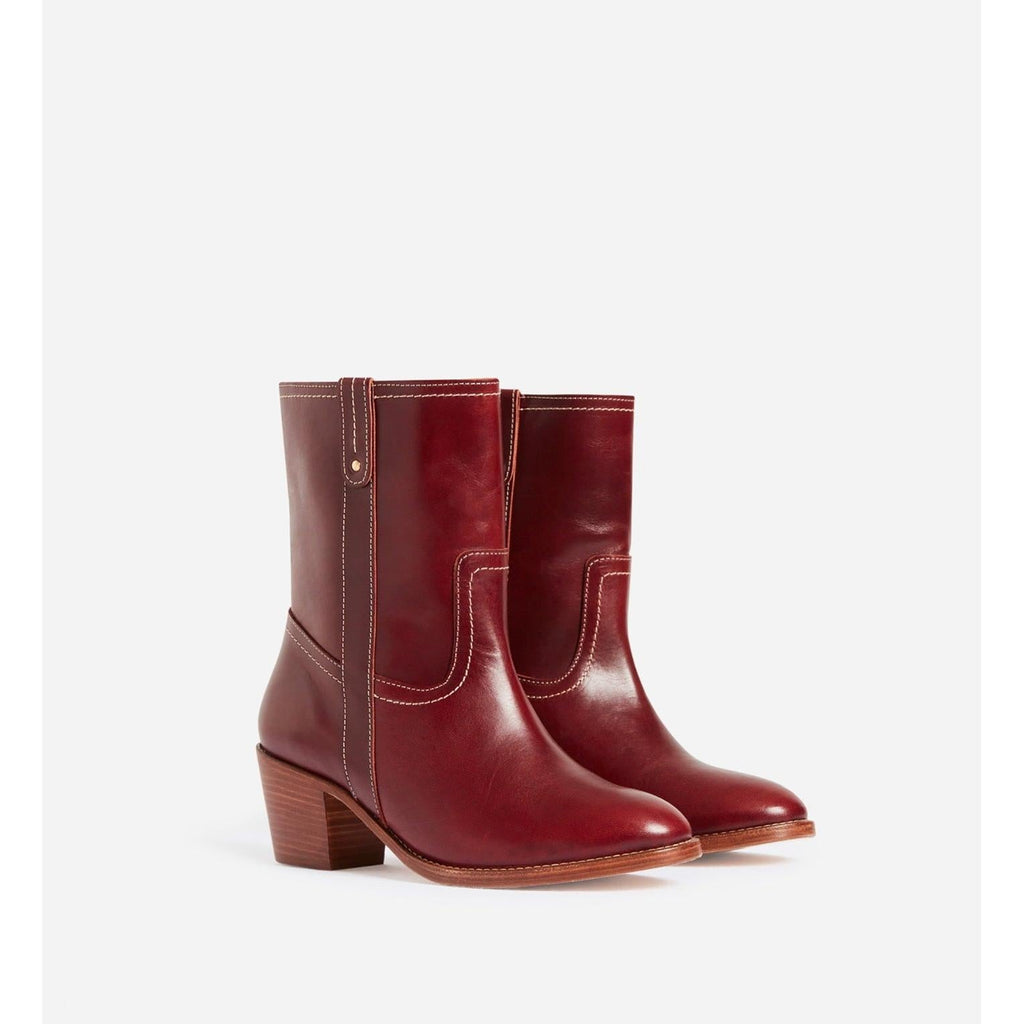 Vanessa Bruno - Bottine 60Mm Ankle Boot - Beetroot