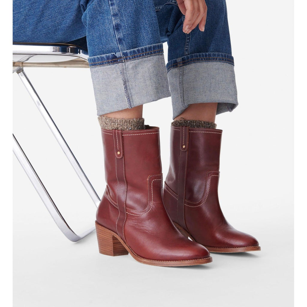 Vanessa Bruno - Bottine 60Mm Ankle Boot - Beetroot
