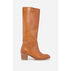 Vanessa Bruno - Botas de Cuero Curtido Vegetal - Miel