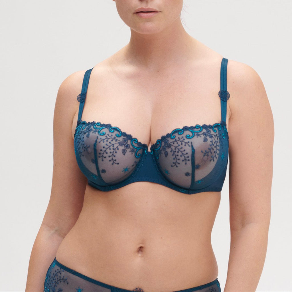 Sujetador Corbeille Delice - Bleu Prestige