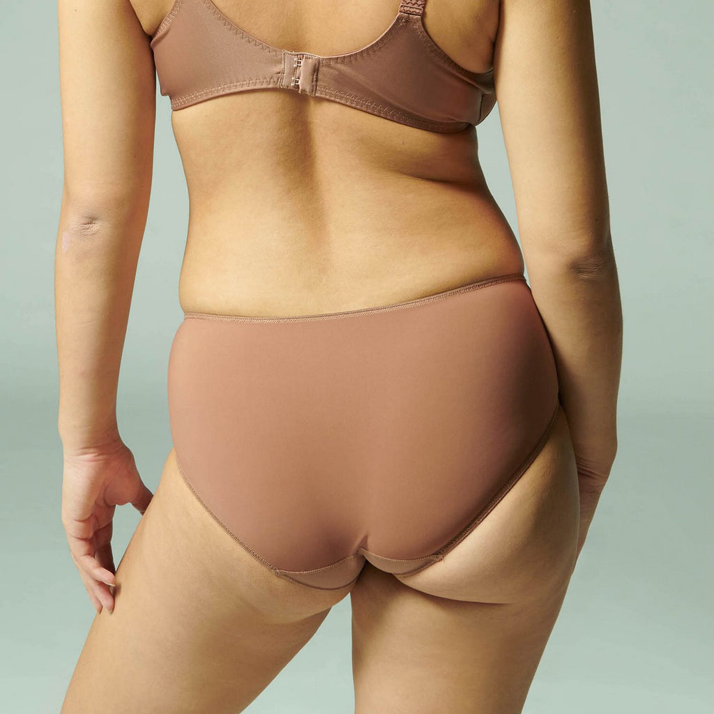 Slip Caresse - Brun Coco