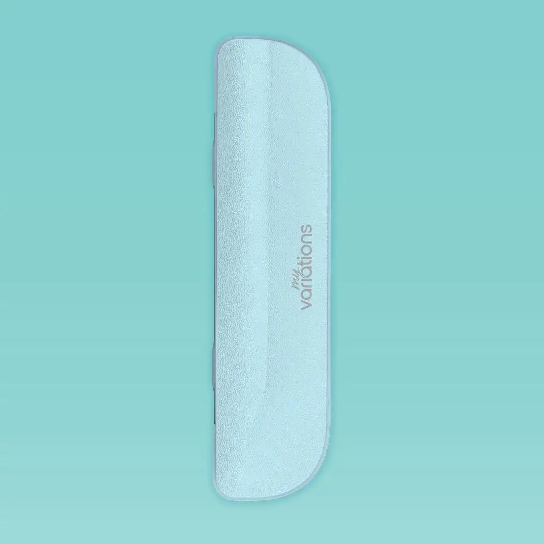 Brosse Bleue + Étui + Support