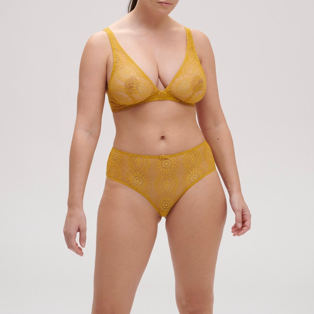 Soutien-Gorge Emblème - Jaune