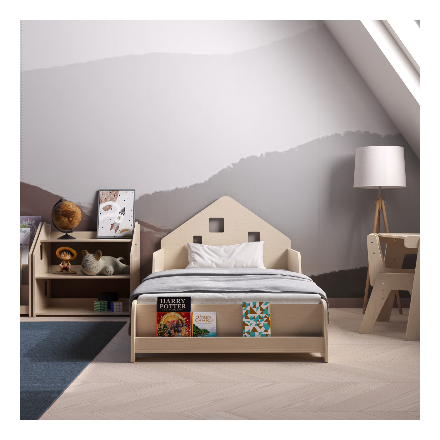 Extendable House Bed With LED Lighting
