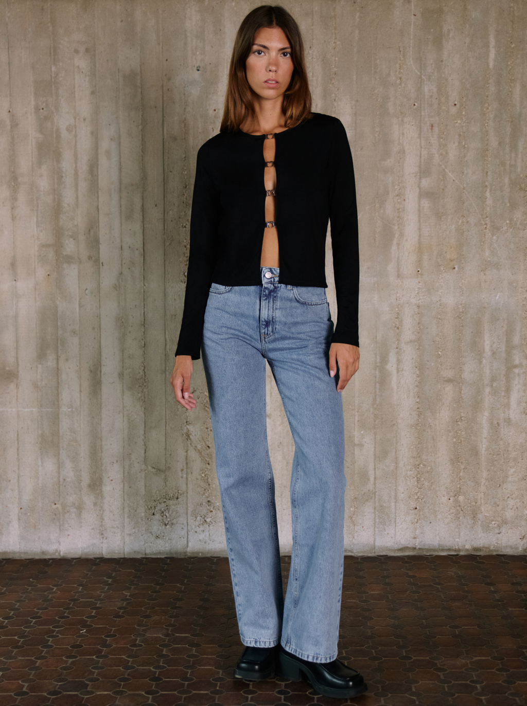Black Spice long sleeve top