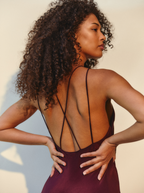 Robe Burgundy Blush