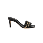 Almeria Black High-Heel Sandal