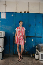 Bermuda À Rayures - Suzanne