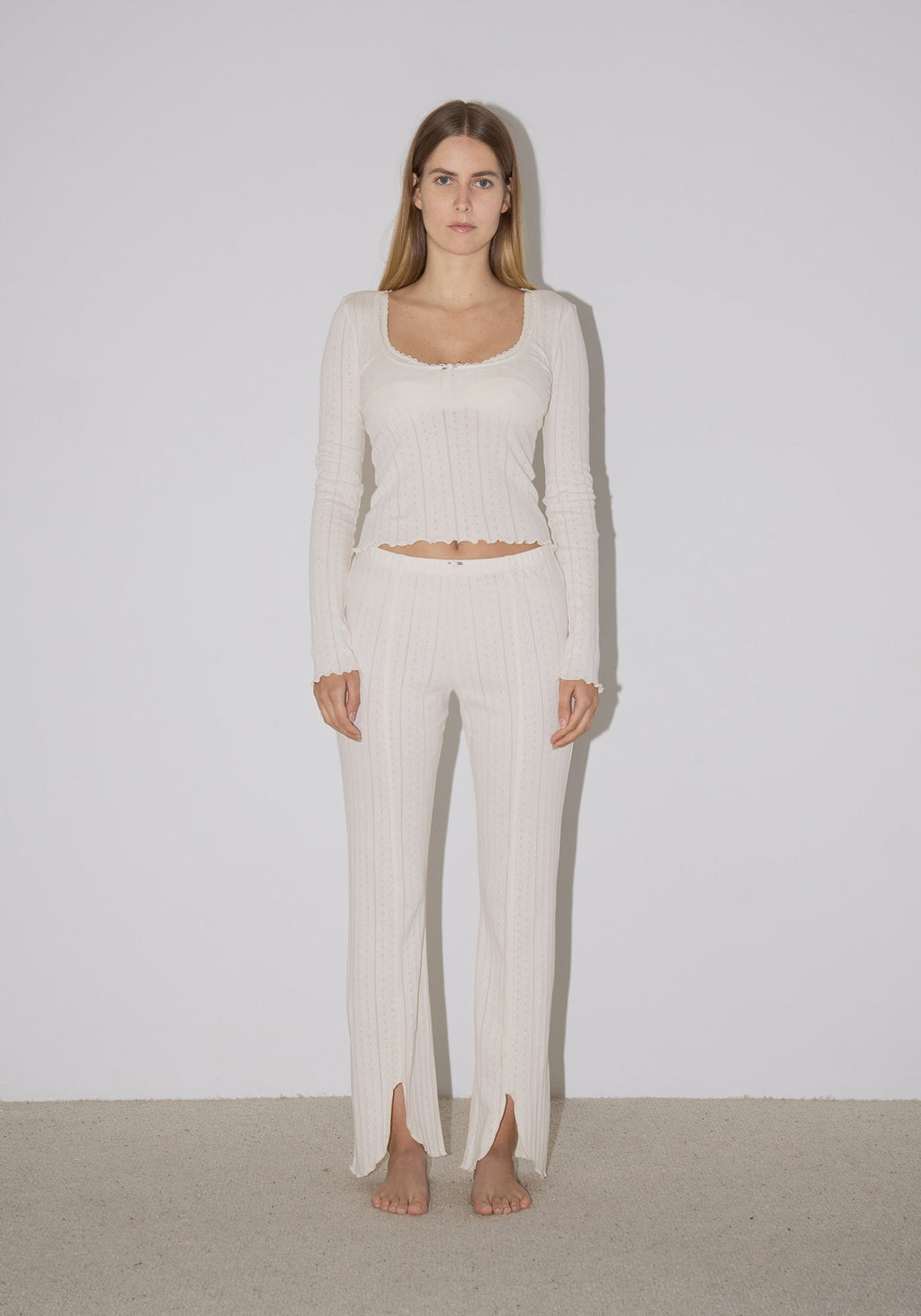 Pantalon Ava - Crème