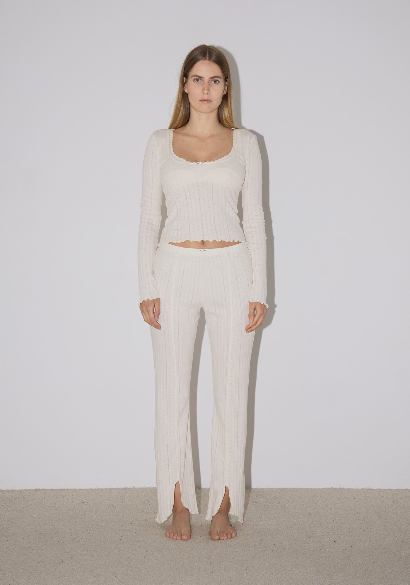 Pantalon Ava - Crème