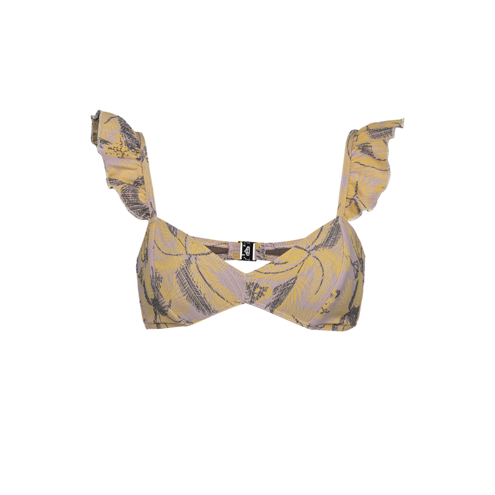 YELLOW PALM HEADBAND