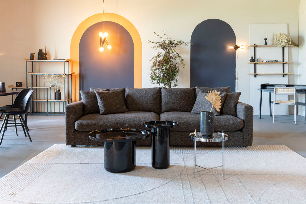 Shiny Bomb - Side Table - Aluminum - Black