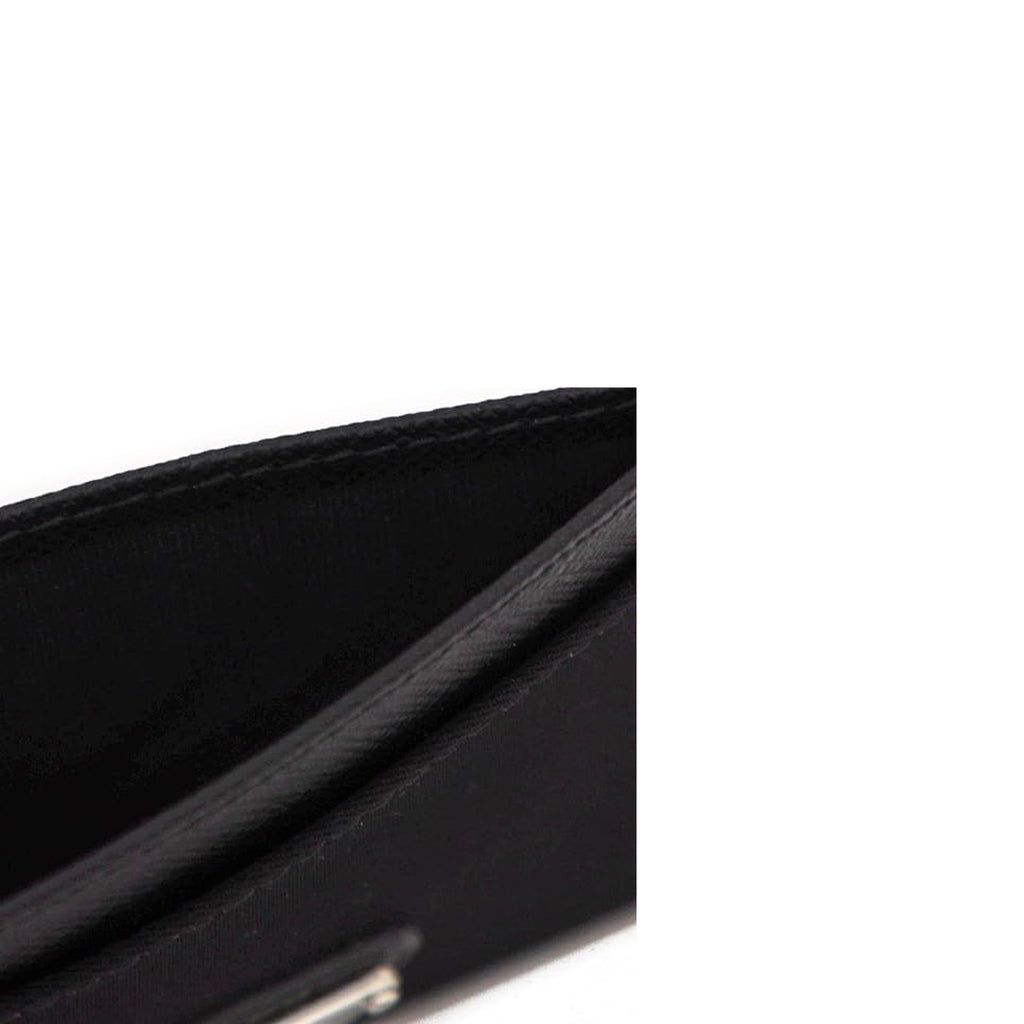 Prada - Porte-Carte Nylon And Leather - Femme - Black